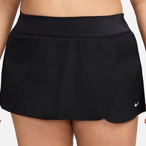 Nike Women's Black Sporty Swim Skirt